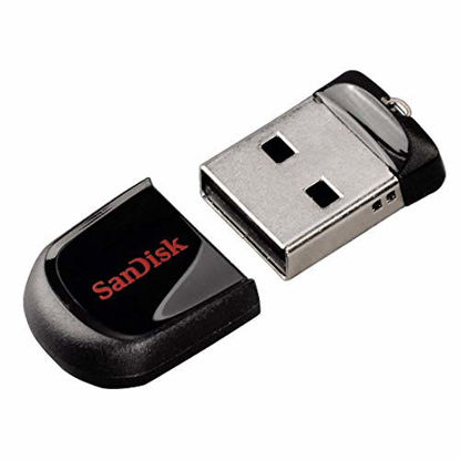 Picture of SanDisk Cruzer Fit CZ33 16GB USB 2.0 Low-Profile Flash Drive- SDCZ33-016G-B35