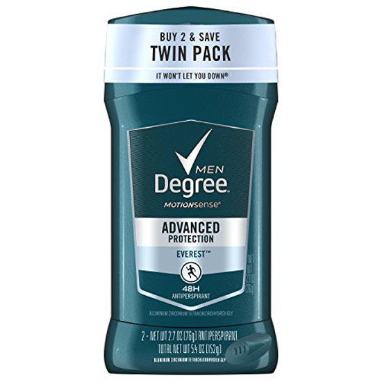 Picture of Degree Men Antiperspirant Deodorant 48-Hour Odor Protection Everest Best Deodorant for Underarm Sweat 2.7 oz, 2 Count
