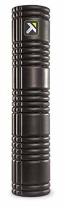 Picture of TriggerPoint GRID Foam Roller with Free Online Instructional Videos, 2.0 (26-inch), Black