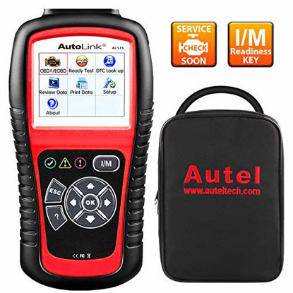 Picture of Autel AutoLink AL519 OBD2 Scanner Enhanced Mode 6 Check Engine Code Reader, Universal Car Diagnostic Tool with One-Click Smog Check, DTC Breaker, Upgraded Ver. of AL319
