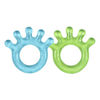 Picture of green sprouts Cooling Teether (2 Pack) | Soothes Gums & Promotes Healthy Oral Development | Safer Plastic Filled with sterilized Water, Chill for Extra Relief, Textured Surface to Massage Gums
