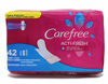 Picture of Carefree Acti-Fresh Long Unscented Daily Pantyliners 42 Count