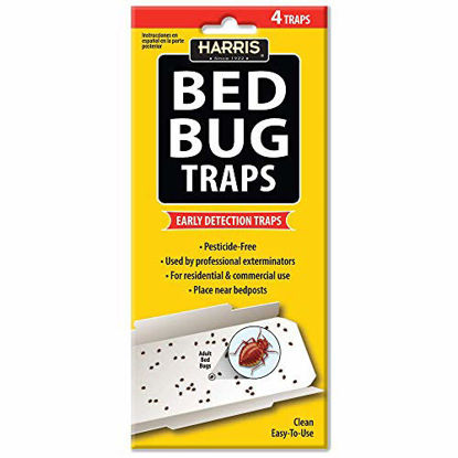 Picture of Harris Bed Bug Traps for Early Detection & Monitoring, 4 Pack