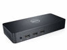 Picture of Dell USB 3.0 Ultra HD/4K Triple Display Docking Station (D3100), Black