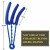 Picture of HIWARE Window Blind Cleaner Duster Brush with 5 Microfiber Sleeves - Blind Cleaner Tools for Window Shutters Blind Air Conditioner Jalousie Dust