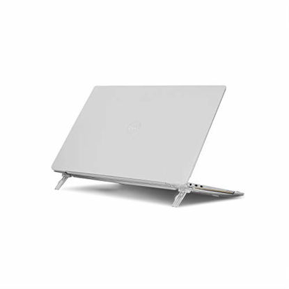 Picture of mCover Hard Shell Case for 13.3" Dell XPS 13 9370 (2018) 9380 (2019) / 7390 (Oct. 2019, non-2in1) Models (not Fitting Older L321X 9333 9343 9350 9360 9365) Ultrabook Laptop - DL-XPS13-9370 Clear