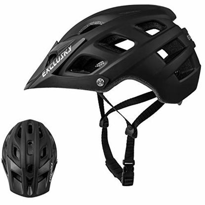 Picture of Exclusky Mountain Bike Helmet MTB Bicycle Cycling Helmets for Adult Women and Men CPSC Certified