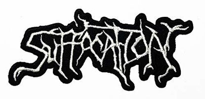 Picture of Music S American Death Metal Band Technical Death Metal Brutal Death Metal Music Logo Patch Embroidered Sew Iron On Patches Badge Bags Hat Jeans Shoes T-Shirt Applique