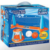 Picture of Inflatable Pool Float Set Volleyball Net & Basketball Hoops; Balls Included for Kids and Adults Swimming Game Toy, Floating, Summer Floaties, Volleyball Court (105x28x35)|Basketball (27x23x27).