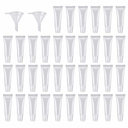 Picture of 40Pcs 10ml Empty Tubes Lip empty lip gloss containers for Lip Gloss Balm Cosmetic by HRLORKC