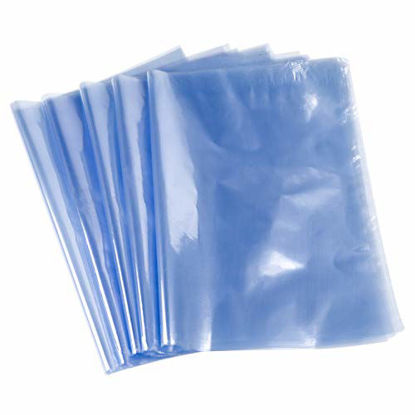 Picture of Shrink Wrap Bags,12x16 Inches 20Pcs PVC Clear Heat Seal Shrink Wrap for Book,Bath Bombs,Film DVD/CD,Gift,Candles,Shoes,Soap,Bottles,Crafts and DIY Crafts