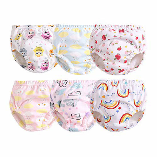 Picture of Orinery Cotton Reusable Toddler Baby Training Pants 6-Pack (3-4T, XT-G)