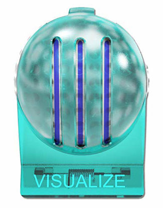Picture of VISUALIZE TRI-LINE Golf Alignment Kit - (2-Pack) Unique 3 Line Golf Ball Marker - Golf Accessories That Make Perfect Golf Gifts for Men or Women! Triple Your Confidence on The Putting Greens!