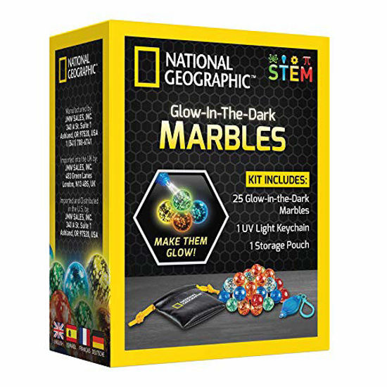 GetUSCart NATIONAL GEOGRAPHIC Marbles Refill Pack 25 Glass Marbles