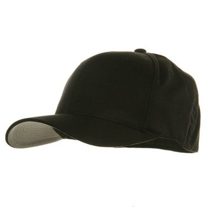 Picture of Flexfit Premium Wooly Combed Twill Cap, XL/XXL (Black)