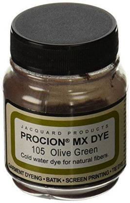 Picture of Deco Art PMX-1105 Jacquard Procion Mx Dye, 2/3-Ounce, Olive Green