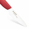 Picture of Kyocera Advanced Ceramic Revolution Series 3-inch Paring Knife, Red Handle, White Blade