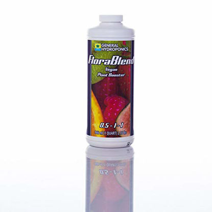 Picture of General Hydroponics GH1592 FloraBlend Hydroponic Plant Supplement, 1 Quart