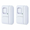 Picture of GE 45115 Personal Security Window/Door, 2-Pack, DIY Protection, Burglar Alert, Wireless Chime/Alarm, Easy Installation, Ideal for Home, Garage, Apartment, Dorm, RV and Office, White, 2 Count