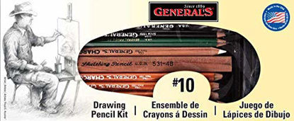 Picture of General Pencil Drawing Pencil Kit, 10 -Piece