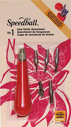 Picture of Speedball Linoleum Cutter Set (6 Piece), Multicolor