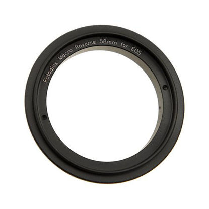 Picture of Fotodiox 58mm Macro Reverse Adapter for Mounting Lenses with 58mm Filter Threads on Canon EOS EF/EF-s Cameras