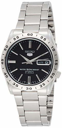 Picture of Seiko Men's Year-Round Automatic Watch with Stainless Steel Strap, Silver, 21 (Model: SNKE01K1)