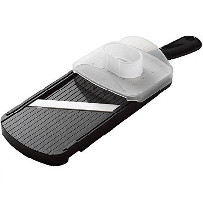 Picture of Kyocera Advanced Ceramic Double-edged Mandolin Slicer With Guard, Black