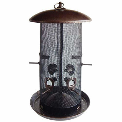 Picture of Stokes Select Giant Combo Screen Bird Feeder, Dual Seed Compartments, 10 lb Bird Seed Capacity