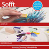 Picture of Sofft Tool 65100 Mixed Pack of Palette Knives and Covers for PanPastel Artist Painting Pastels