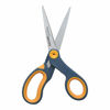 Picture of Westcott 8" Straight Titanium Bonded Non-Stick Scissors with Adjustable Glide Feature (14849), Grey/Yellow