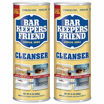 Picture of Bar Keepers Friend Powdered Cleanser 21-Ounces (2-Pack)