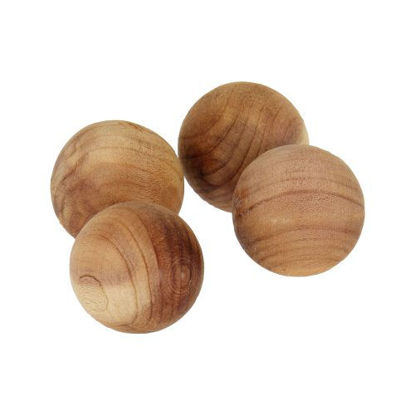 Picture of CedarFresh 17840-1 Red Cedar Wood Balls | Freshen and Protect Closets | 40-Pack