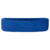 Picture of Suddora Sweatband/Headband - Terry Cloth Athletic Basketball Head Sweat Bands (Blue)