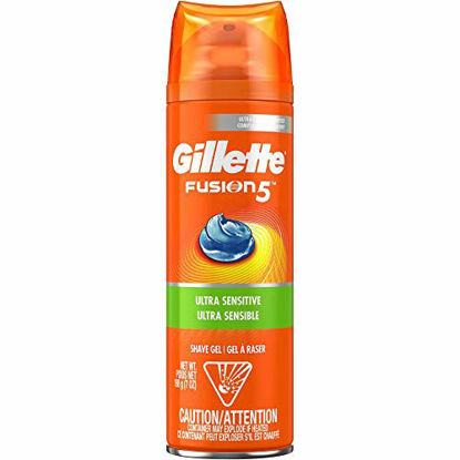Picture of Gillette Fusion5 Hydra Gel Ultra Sensitive Shave Gel, 7 oz (Pack of 2)