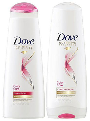Picture of Dove Color Care Shampoo & Conditioner 12oz Combo SETPACKAGE MAY VARY