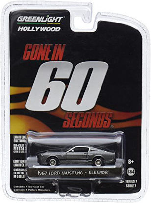 Picture of Greenlight 44742 Gone in 60 Sixty Seconds (2000) Eleanor 1967 Ford Mustang Shelby GT500 1/64 Scale