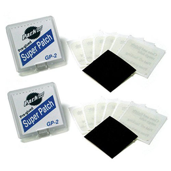 Picture of Park Tool GP-2 Pre-Glued Super Patch Puncture Repair Kits (Pair)
