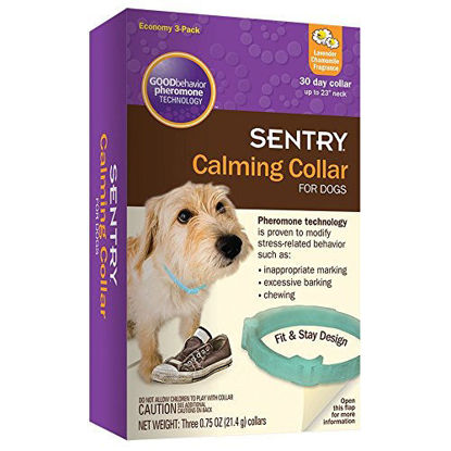 Picture of Sentry Calming Collar for Dogs, Economy 3-Pack, New,, purple