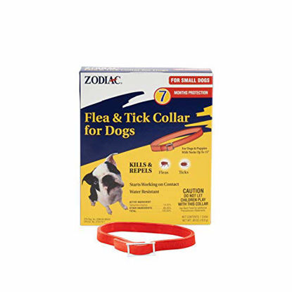 Picture of Zodiac Flea and Tick Collar for Small Dogs, 15"