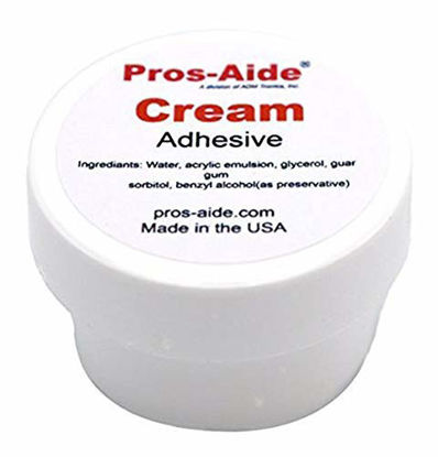 Picture of Pros-Aide Cream Adhesive 1/2 oz. Jar - Official Product of ADM tronics