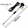 Picture of onelinkmore 1090Mhz Antenna MCX Plug Connector 2.5dbi Gains ADS-B Aerial with Magnet Base RG174 1M+MCX Female to SMA Male Adapter Connector