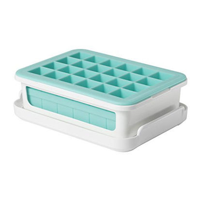 Picture of OXO Good Grips Silicone Small Ice Cube Tray for Cocktails with Lid