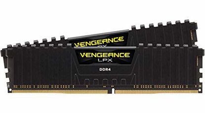 Picture of Corsair Vengeance LPX 16GB (2x8GB) DDR4 DRAM 3200MHz C16 Desktop Memory Kit - Black