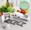 Picture of Mueller Austria Premium Quality V-Pro Multi Blade Adjustable Mandoline Cheese/Vegetable Slicer, Cutter, Shredder with Precise Maximum Adjustability