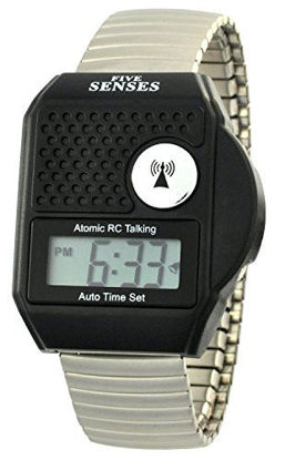 Picture of Atomic top Button English Talking Watch for Seniors Men Women Talking Loud Sound Talking Clocks for Visually impaired only- 5 Senses 1095