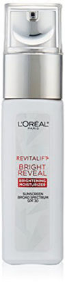 Picture of L'Oreal Paris Skincare Revitalift Bright Reveal Anti-Aging Day Cream SPF 30 Sunscreen with Glycolic Acid, Vitamin C & Pro-Retinol to Reduce Wrinkles & Brighten Skin, 1 fl. oz.