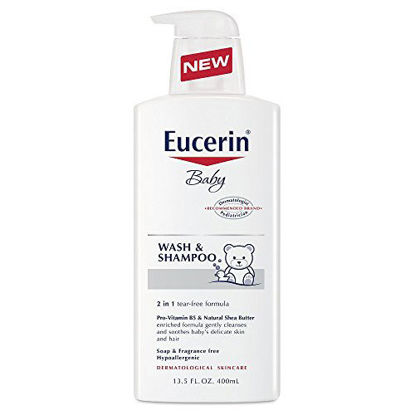Picture of Eucerin Baby Baby Wash & Shampoo - 13.5 oz