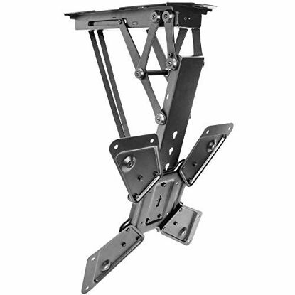 Picture of VIVO Electric Motorized Flip Down Pitched Roof Ceiling TV Mount for 23" to 55" Screen (MOUNT-E-FD55), Master Pack