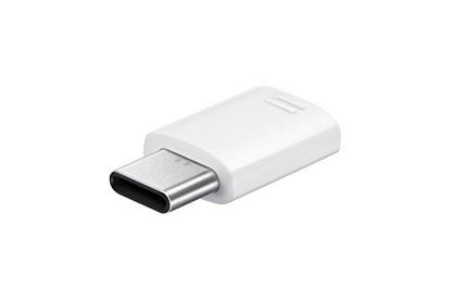 Picture of Samsung Micro USB to USB-C Adapter - White - EE-GN930BWEGUS